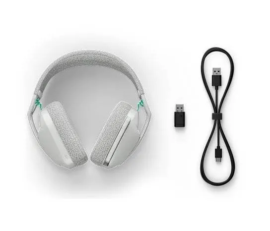 Audífonos Gamer Inalambricos Logitech G321 LIGHTSPEED, Hasta 20 Hrs, Bluetooth 5.2, Blanco 3