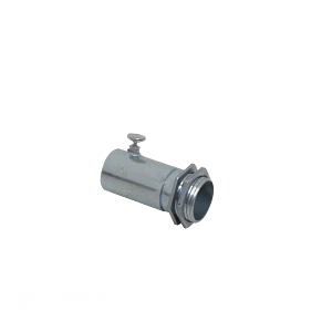Salida Caja c/Hilo para Conduit Rigido Metalico 16mm Acero Zincado 
