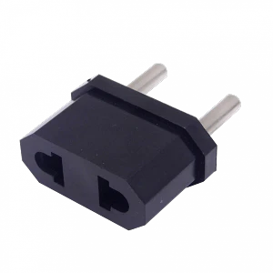 Adaptador Enchufe sin Certificacion s/Tierra Americano-Chileno