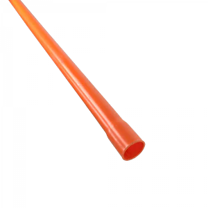 Tubo conduit PVC NVC25 3 3m x 25mm color naranjo con certificación SEC