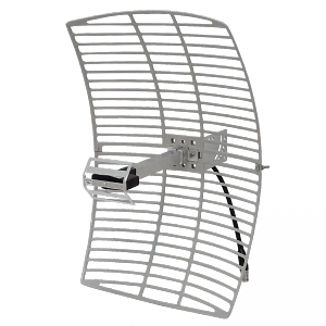 Antena Grilla 19dBi 2,4GHz-2,48GHz 12ºx16º N-H-30cm Armable 40x60cm