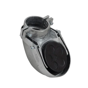 Tapa superior EMT50 CAP 50mm 45 a 52mm con 5 salidas para conduit EMT