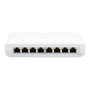 Switch de escritorio Ubiquiti USW-Lite-8-POE  8-port 4xGE PoE+ (52W) y 4xGE no PoE  