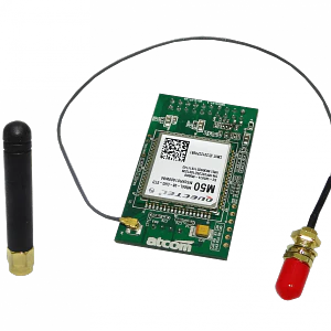 Módulo Atcom 1-GSM 1-RPSMA hembra inc-antena p/AXE-2G4AN/4GN M50AL