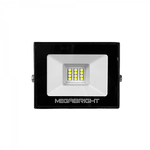 Lámpara LED Exterior, 10W, 6000K, 100°, 200-240V AC, IP65, Certificación SEC