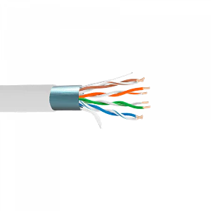 Cable F/UTP Cat5e unifilar 300 m, CBL-FG3, gris, cobre 100 %, CM