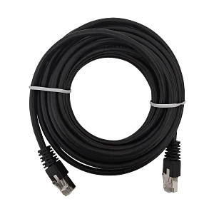 Cable exterior Cat5e SF/UTP 5mt negro multifilar