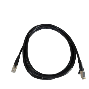 Cable patch Cat6 negro S/FTP LSZH 2 metros inyectado multifilar para redes profesionales