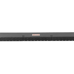 Patch panel 0.5U, 24 puertos RJ45, Cat6A F/UTP S/FTP, blindado