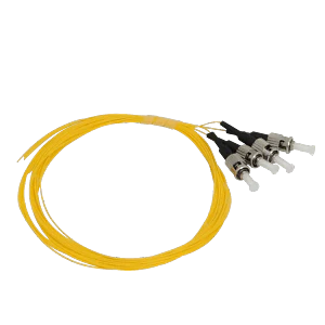 Pigtail ST/UPC SM monomodo 9/125um 0,9mm 1,5mt 150cm 1.5mt 4 unidades