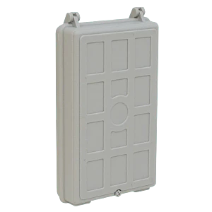 Caja NAP de Fibra Óptica 24 Puertos IP52 Gris - BOX-24C