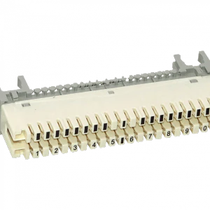 Regleta con Desconexion Telef Blanca 10 Pares KRONE req-Base/DISP-PEG