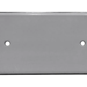 Faceplate ciego FP0MV metálico 70x114mm