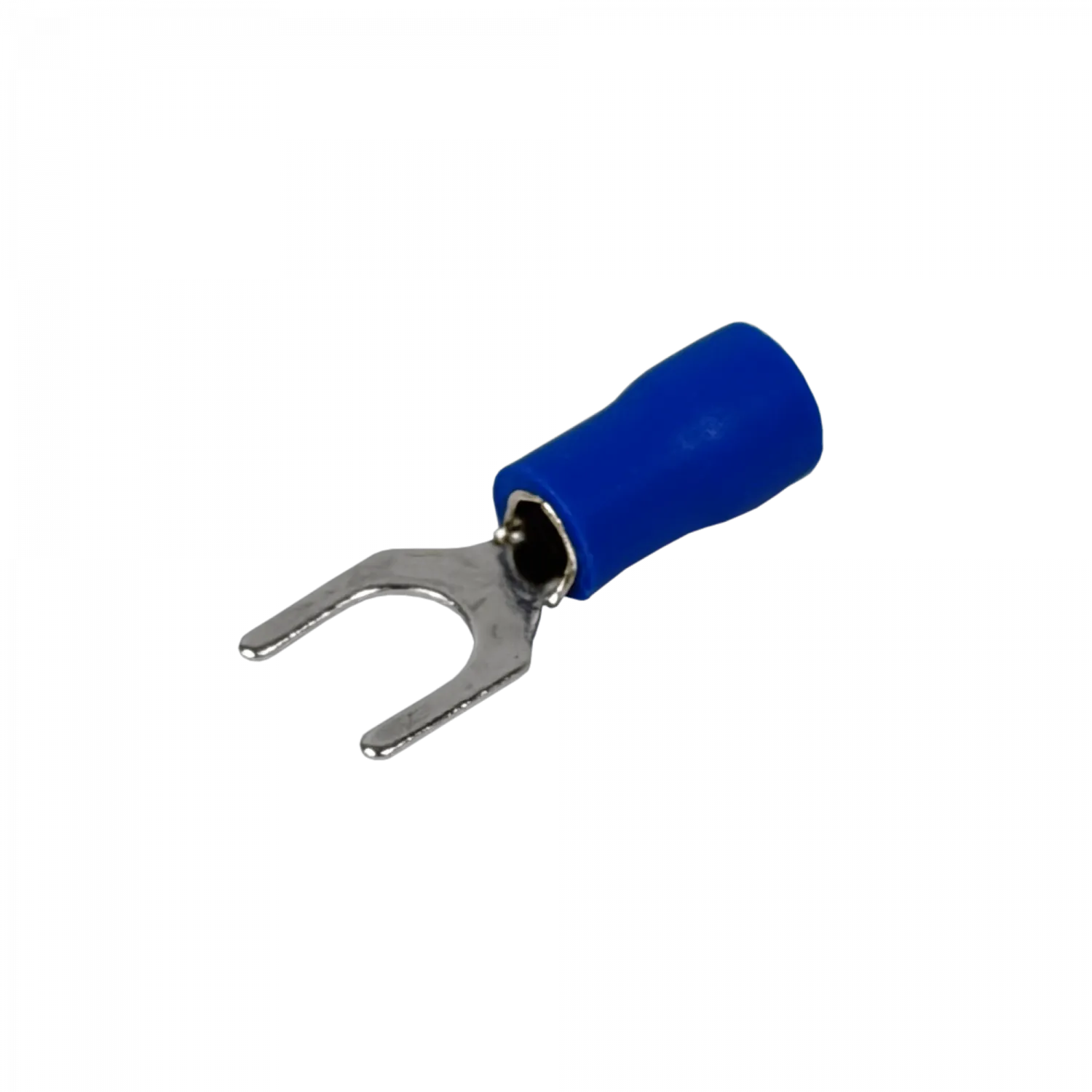 Conector Azul Aislado PVC Horquilla 5,3mm 1,5-2,5mm2 100-un 1