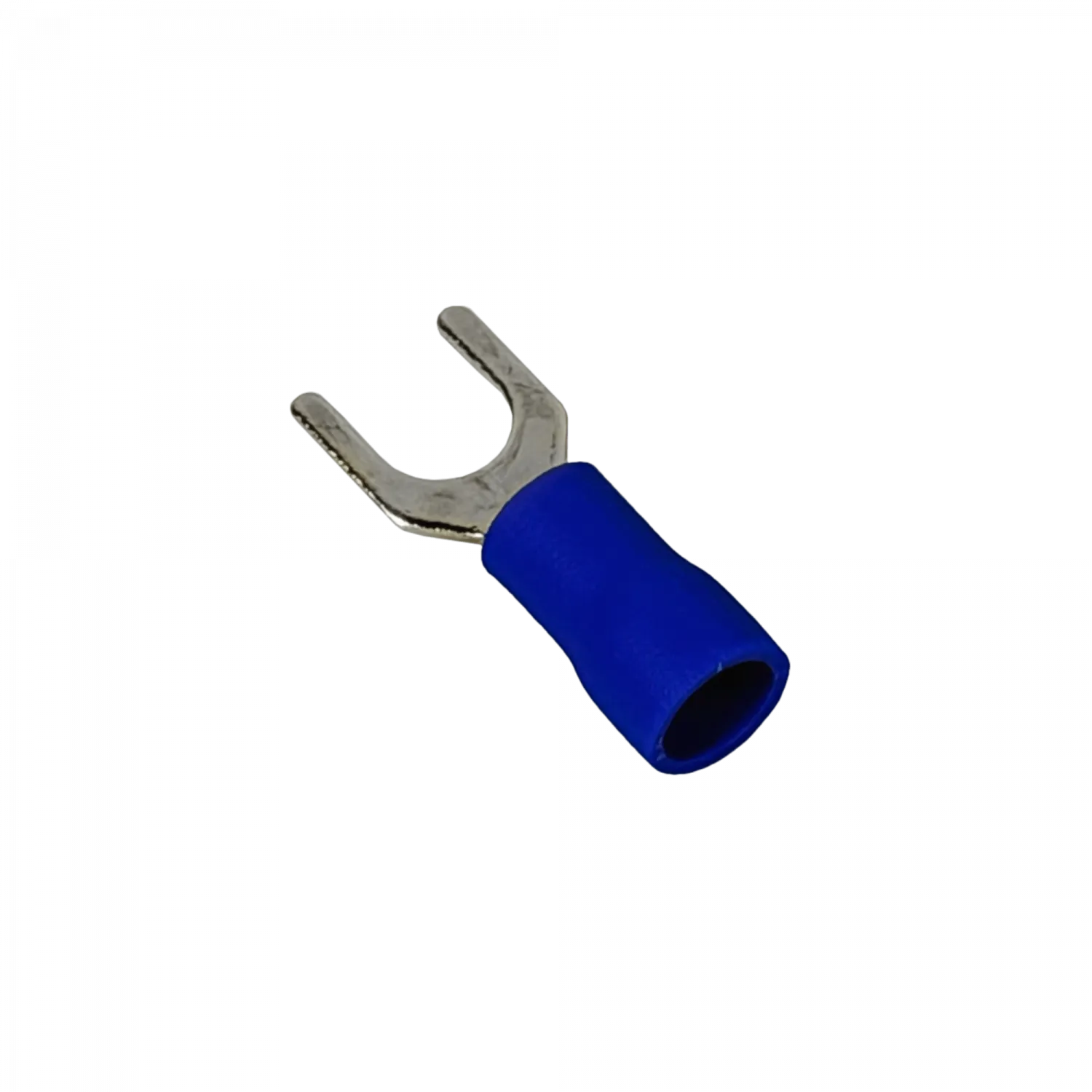 Conector Azul Aislado PVC Horquilla 5,3mm 1,5-2,5mm2 100-un 3