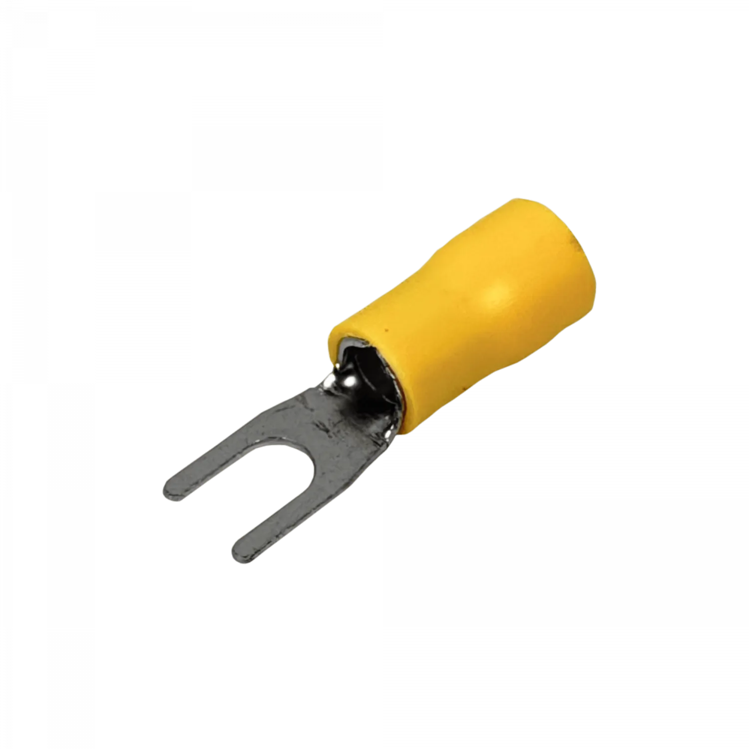 Conector Amarillo Aislado PVC Horquilla 4,3mm 4,0-6,0mm2 50-un 1