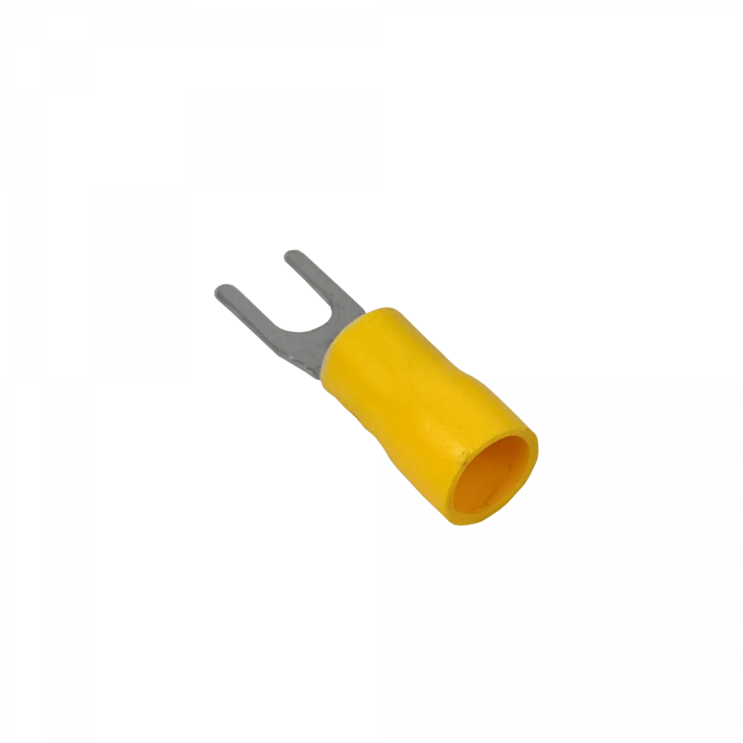 Conector Amarillo Aislado PVC Horquilla 4,3mm 4,0-6,0mm2 50-un 3