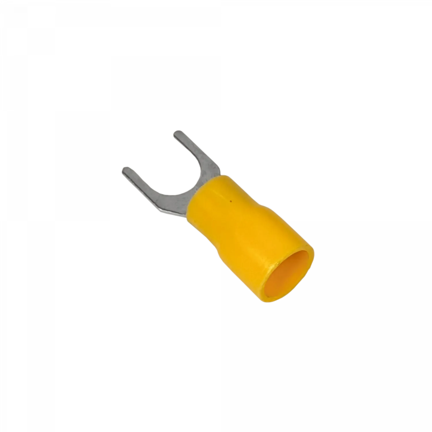 Conector Amarillo Aislado PVC Horquilla 6,5mm 4,0-6,0mm2 50-un 1
