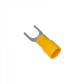 Conector Amarillo Aislado PVC Horquilla 6,5mm 4,0-6,0mm2 50-un - Miniatura 1