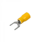 Conector Amarillo Aislado PVC Horquilla 6,5mm 4,0-6,0mm2 50-un - Miniatura 2