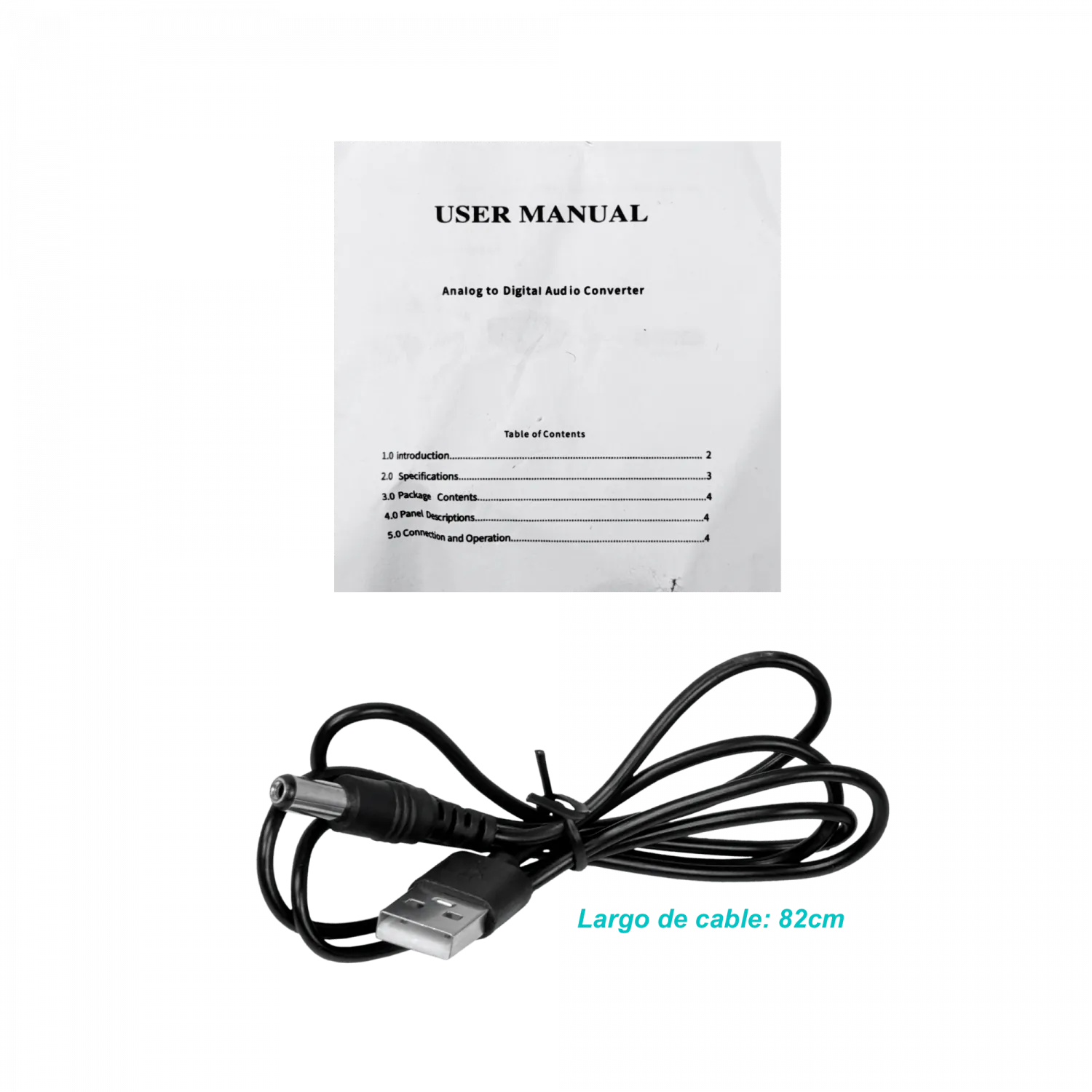 Convertidor BiDireccional RCA-H-Coaxial Audio-Optico-Toslink SPDIF 4