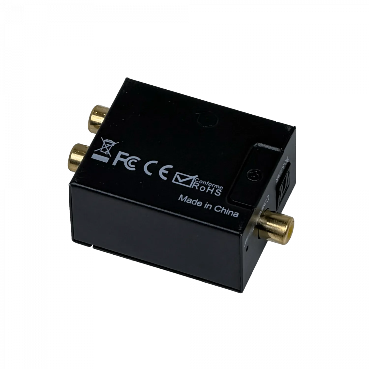 Convertidor BiDireccional RCA-H-Coaxial Audio-Optico-Toslink SPDIF 7