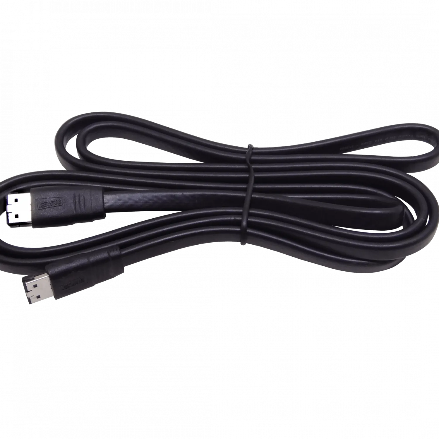 Cable Datos eSATA-eSATA 180cm 1,80mt Negro para Disco Duro Externo 2