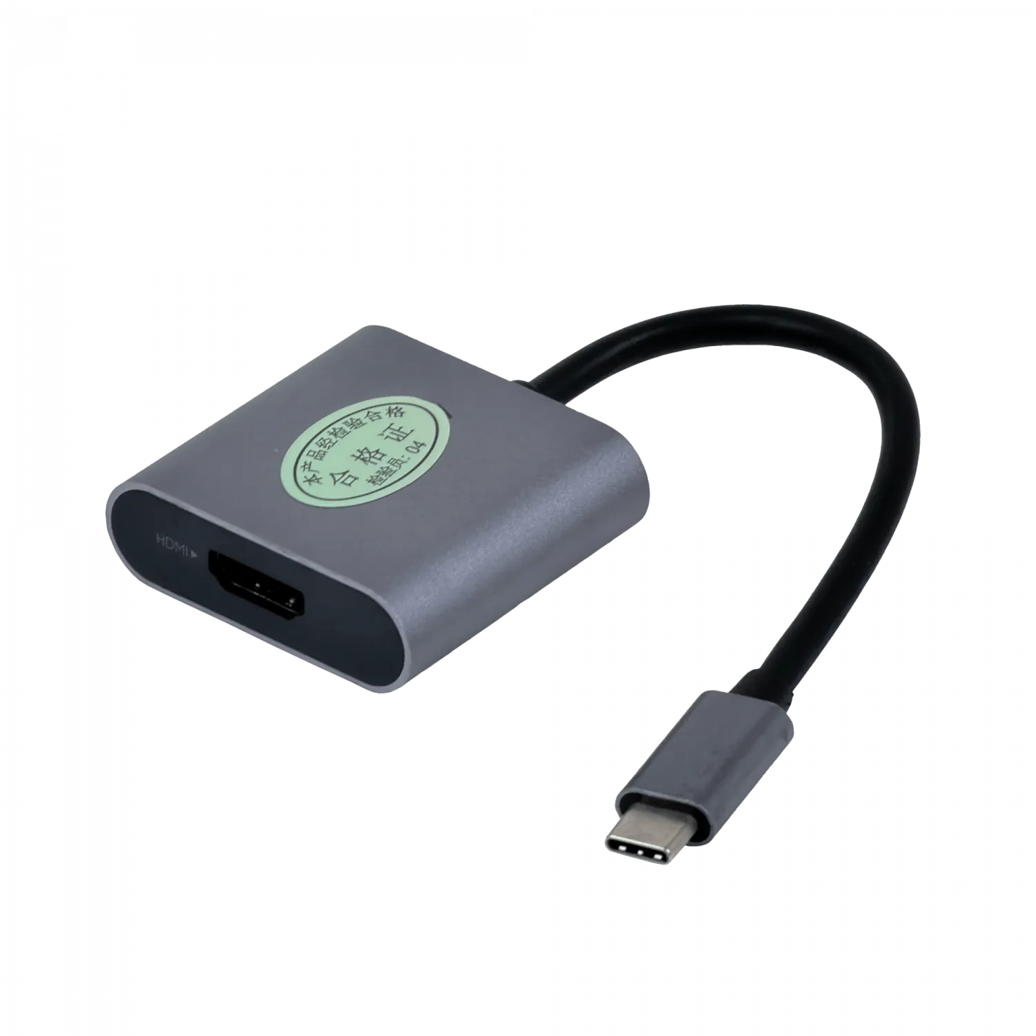 Adaptador USB-C Macho a HDMI Hembra UHD 4K 60Hz, 13cm 4