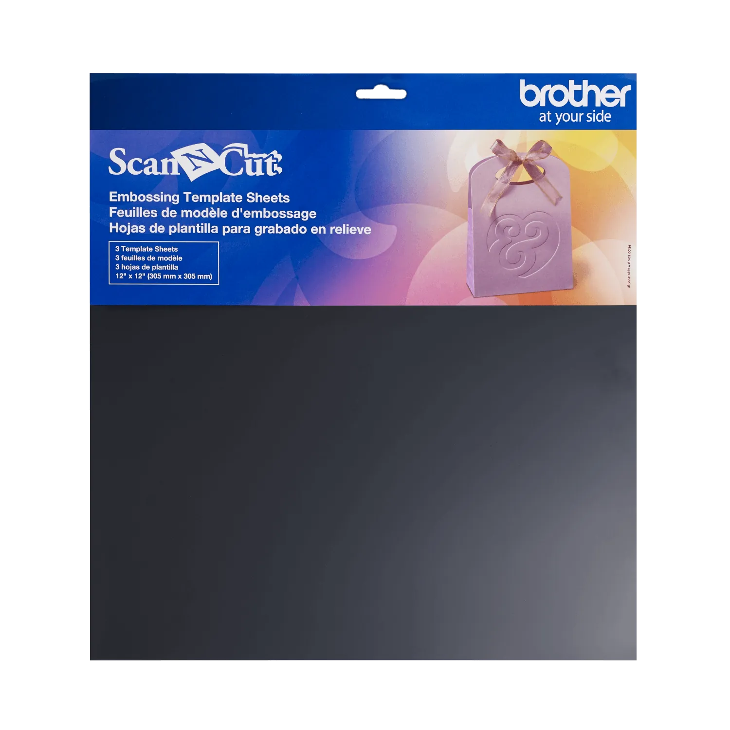 3 Plantillas 305x305mm para Repujado Brother ScanNCut2 para Plotter Corte 1