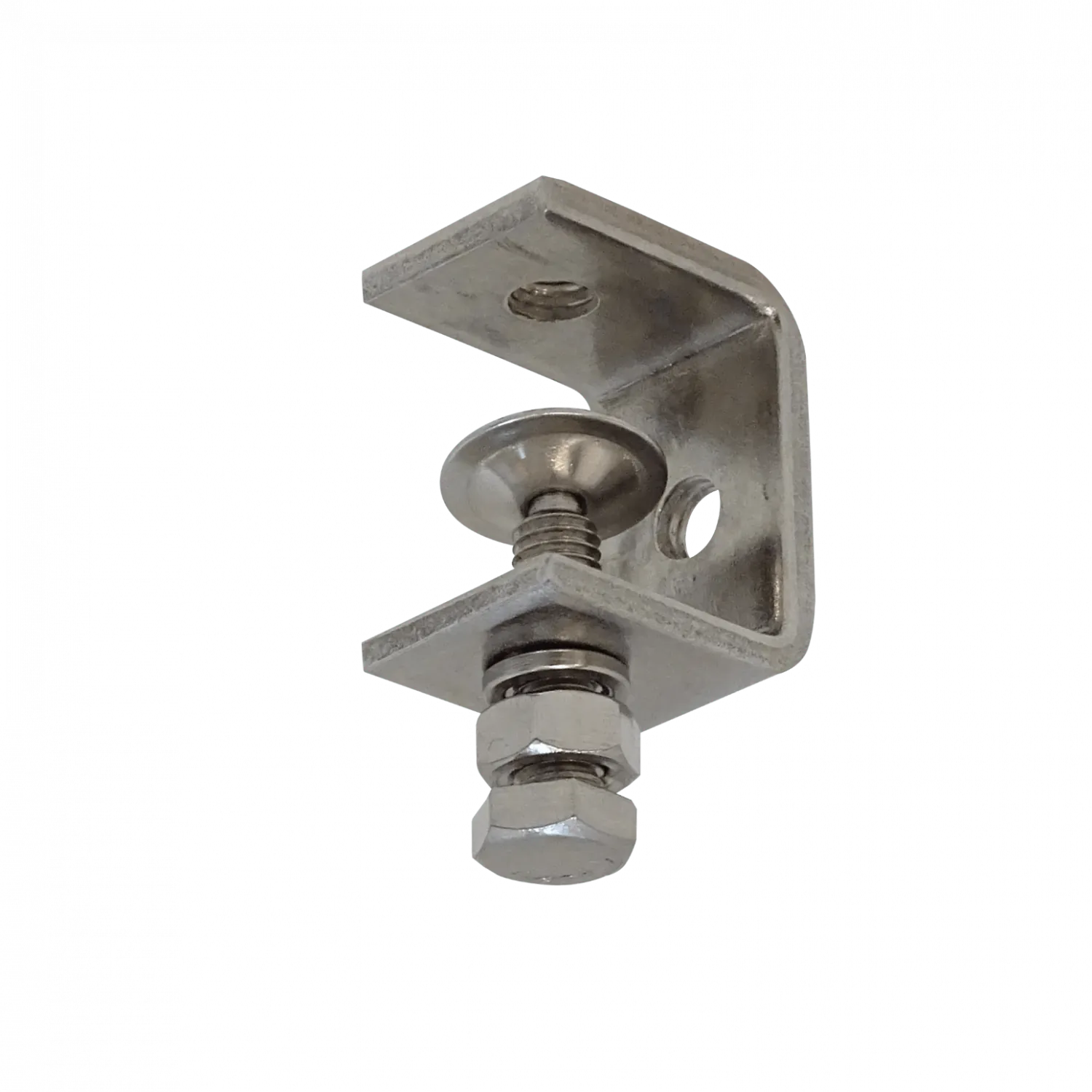 Abrazadera en C de acero inoxidable hilo M8 tuerca hexagonal 2