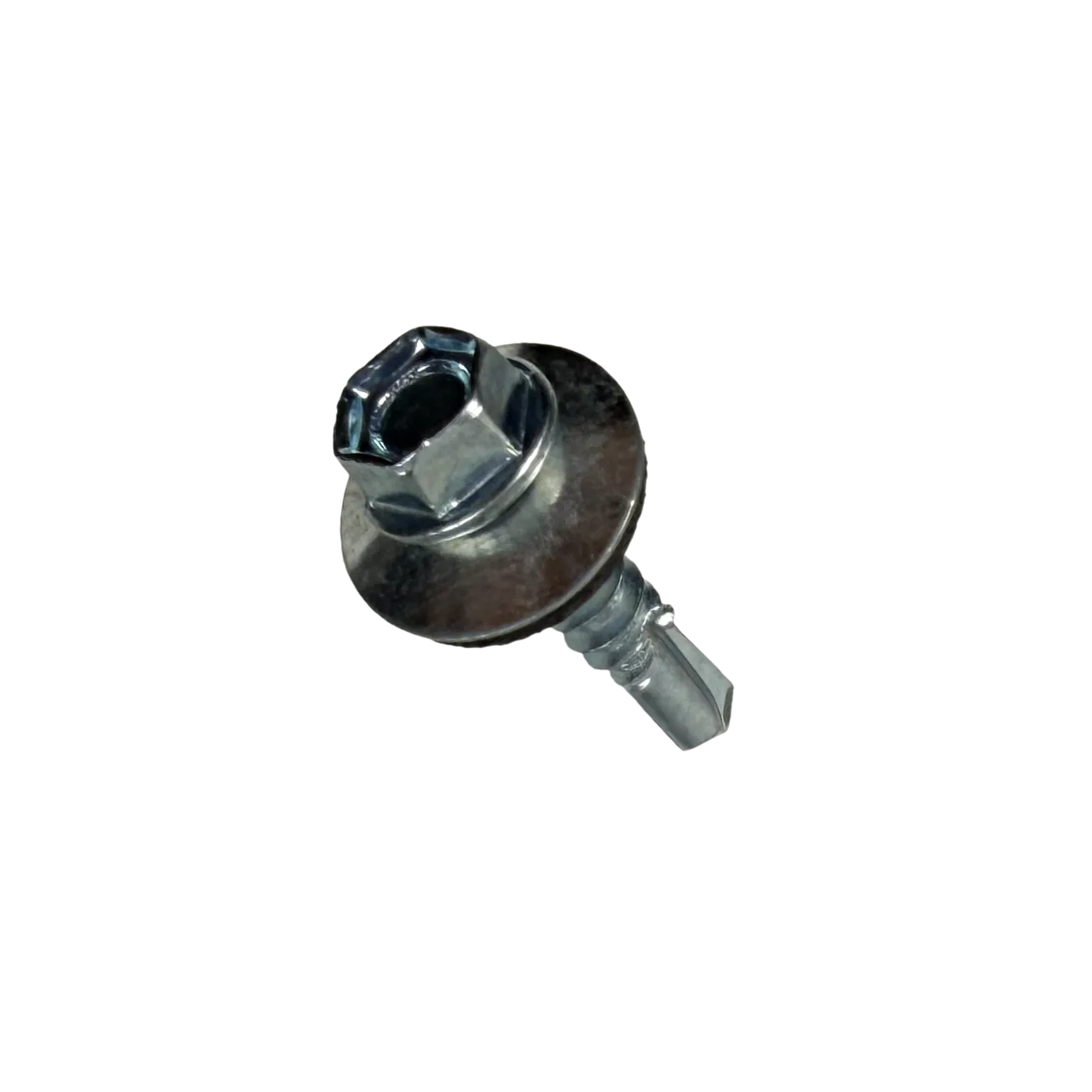 Tornillo Autoperforante 1,0p Hexagonal 8mm 100u. 12x1 Largo 25mm Zn 1