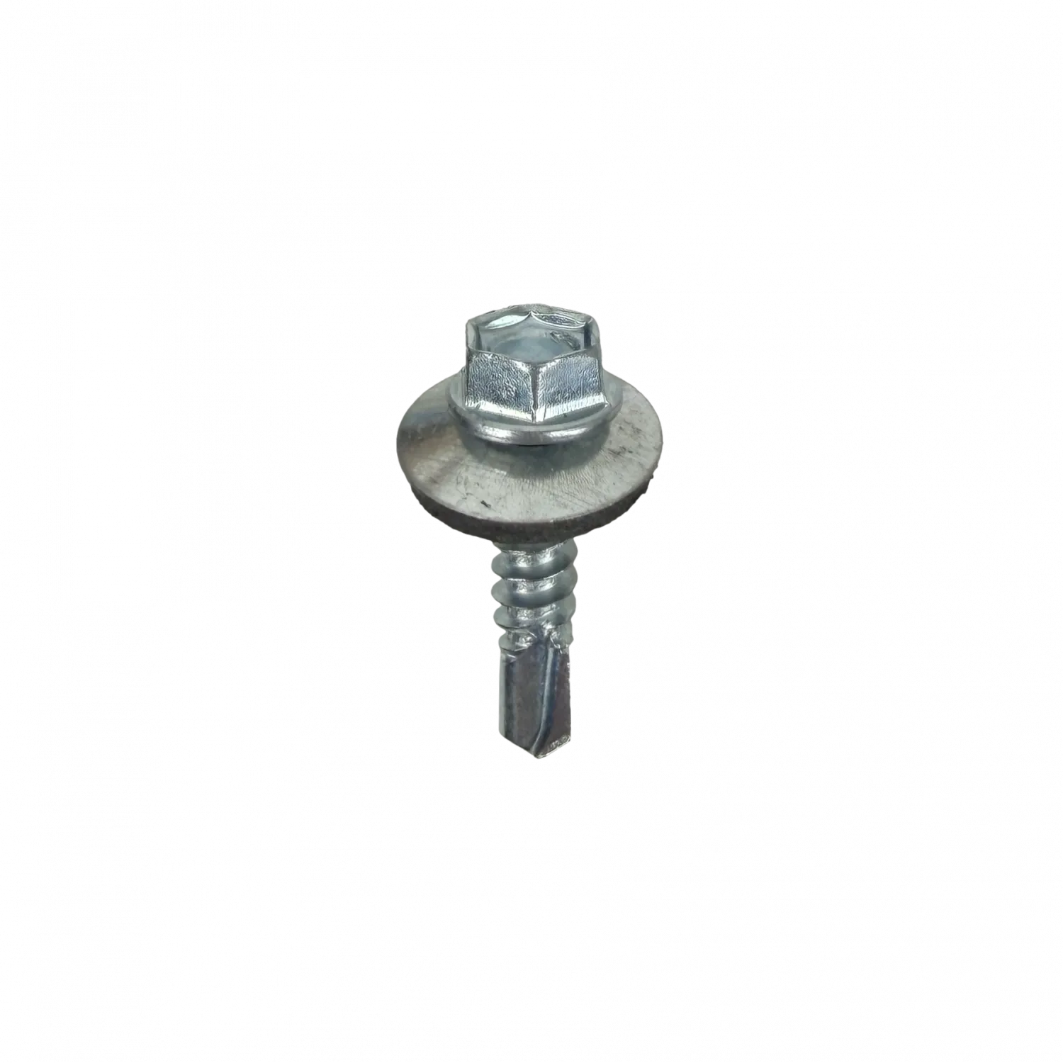Tornillo Autoperforante 1,0p Hexagonal 8mm 100u. 12x1 Largo 25mm Zn 3