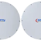 SANNY 2-unids Plano 960mm 3-Pies Tapa Cupula Escudo Radome p/DISH-5G34 - Miniatura 1