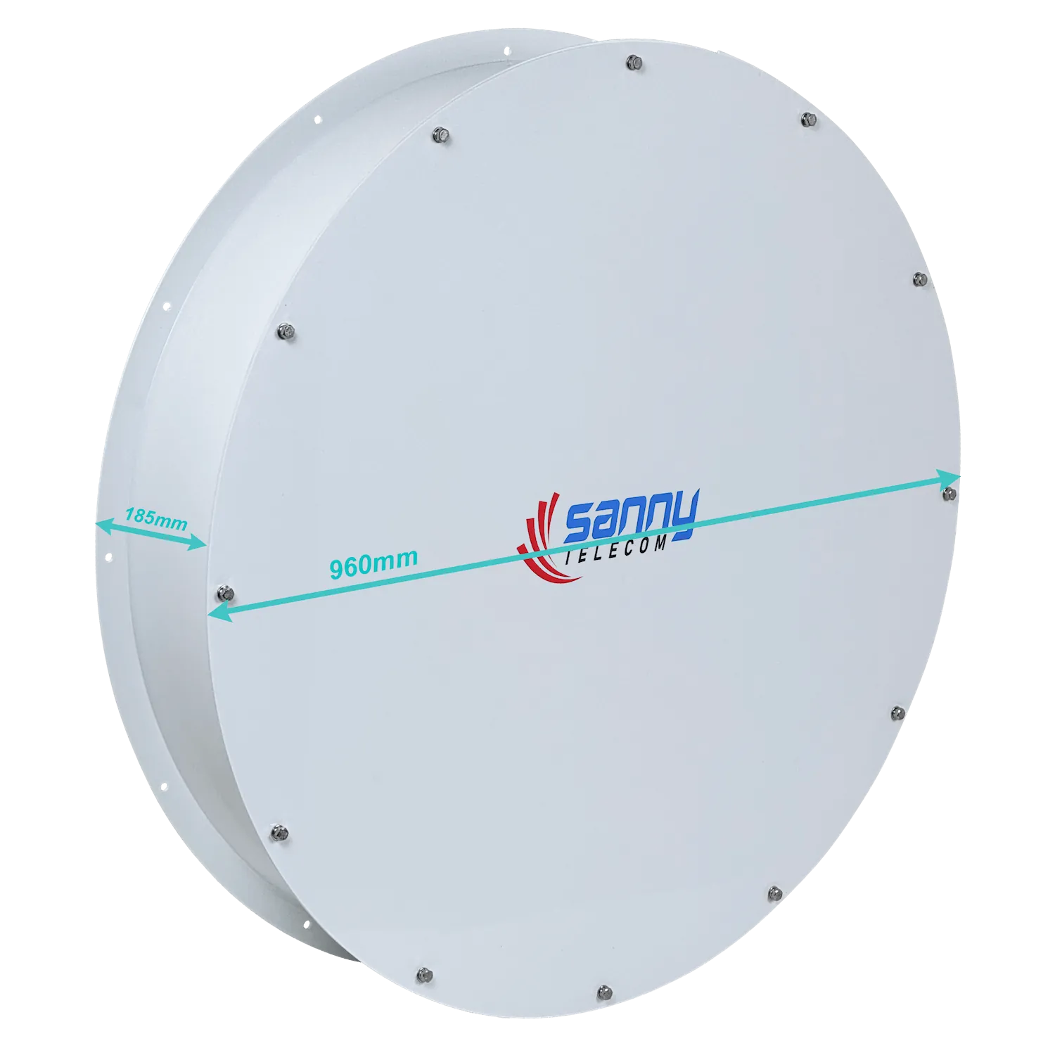 SANNY 2-unids Plano 960mm 3-Pies Tapa Cupula Escudo Radome p/DISH-5G34 5