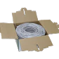 ULINK 24AWG 0,52mm Cat6 PVC Gris Cable UTP 305mt Cobre - Miniatura 1