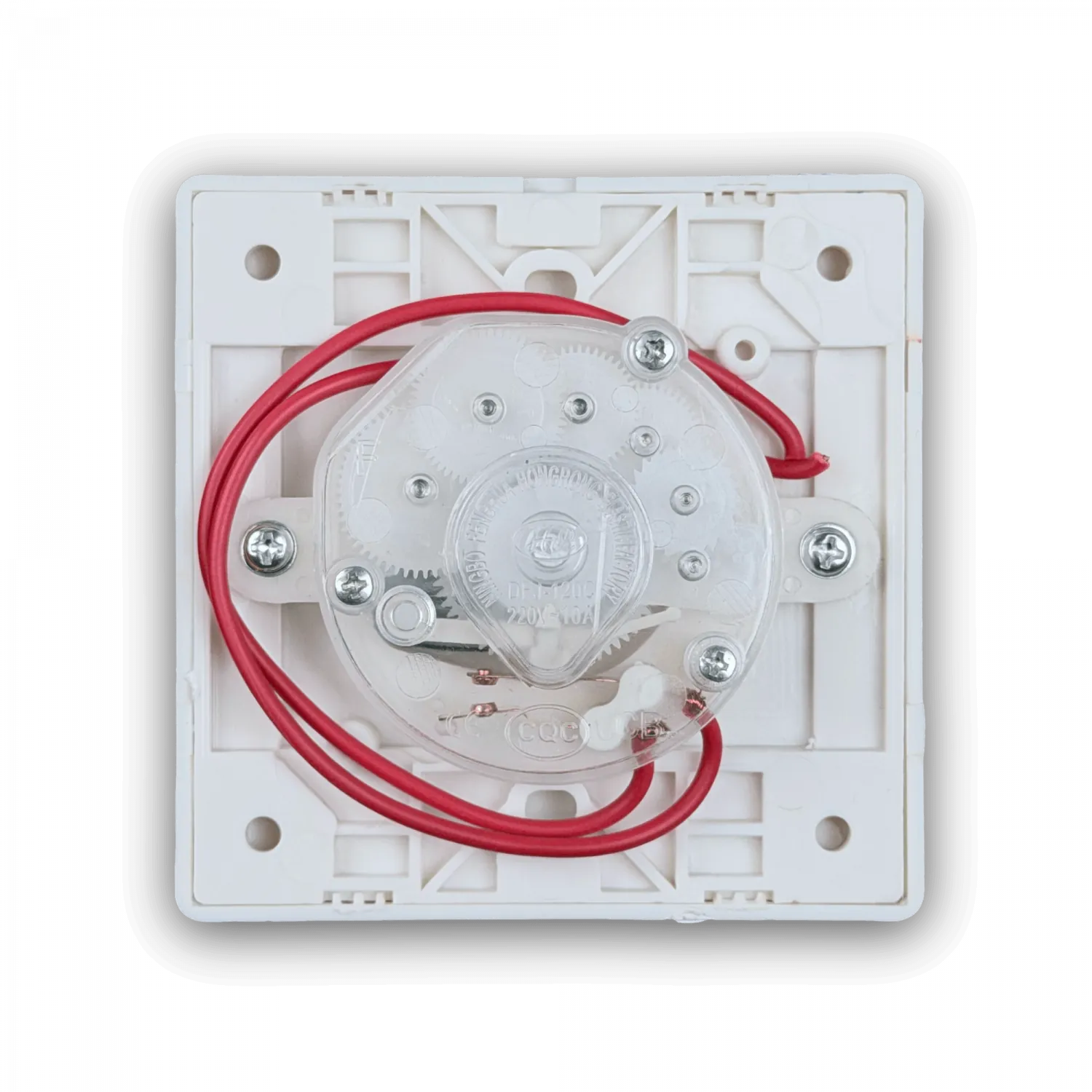 Temporizador 120mins 86x86mm Mecanico 220VAC 10A 2000W 5