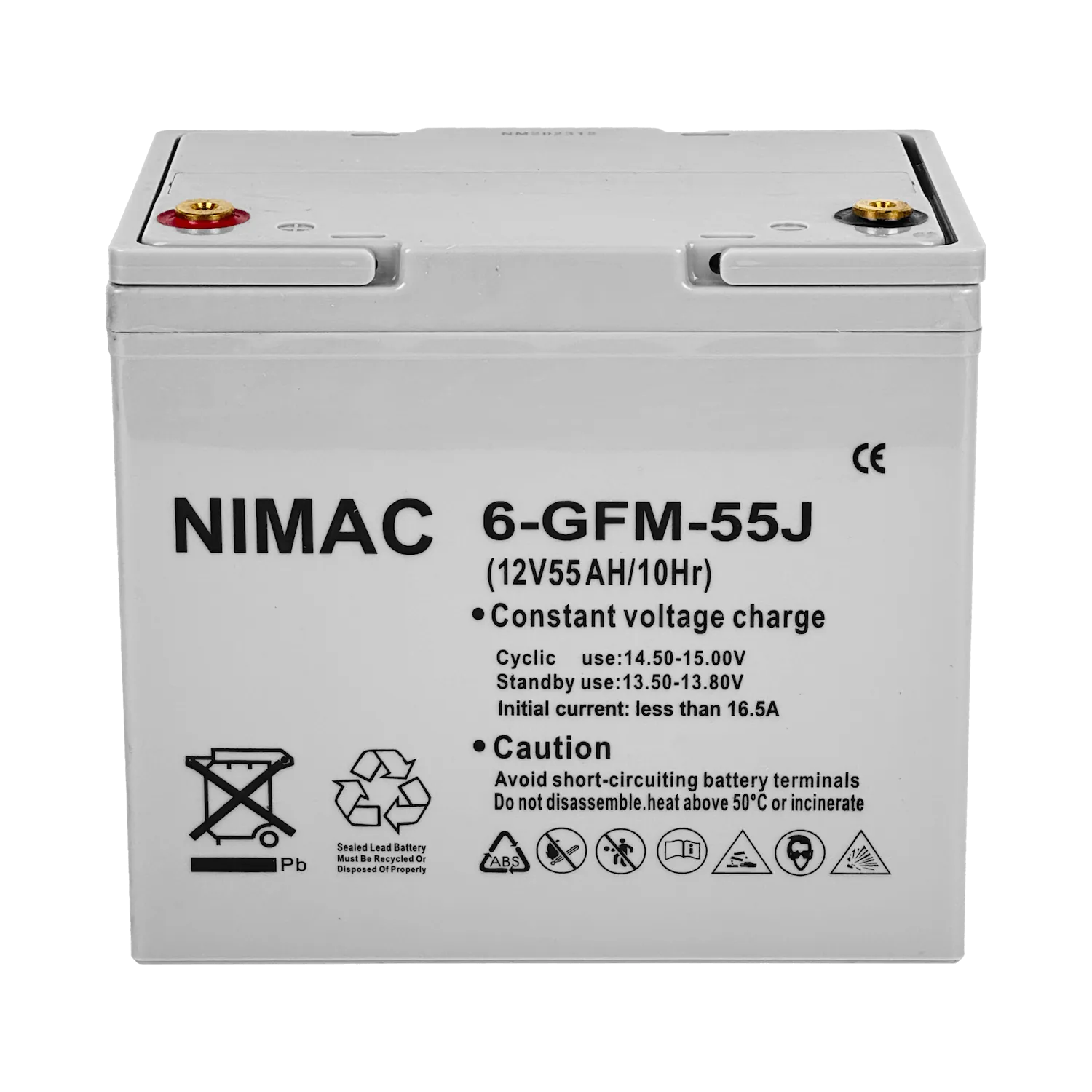 Bateria 12V 55AMP Gel 12V55AH 1