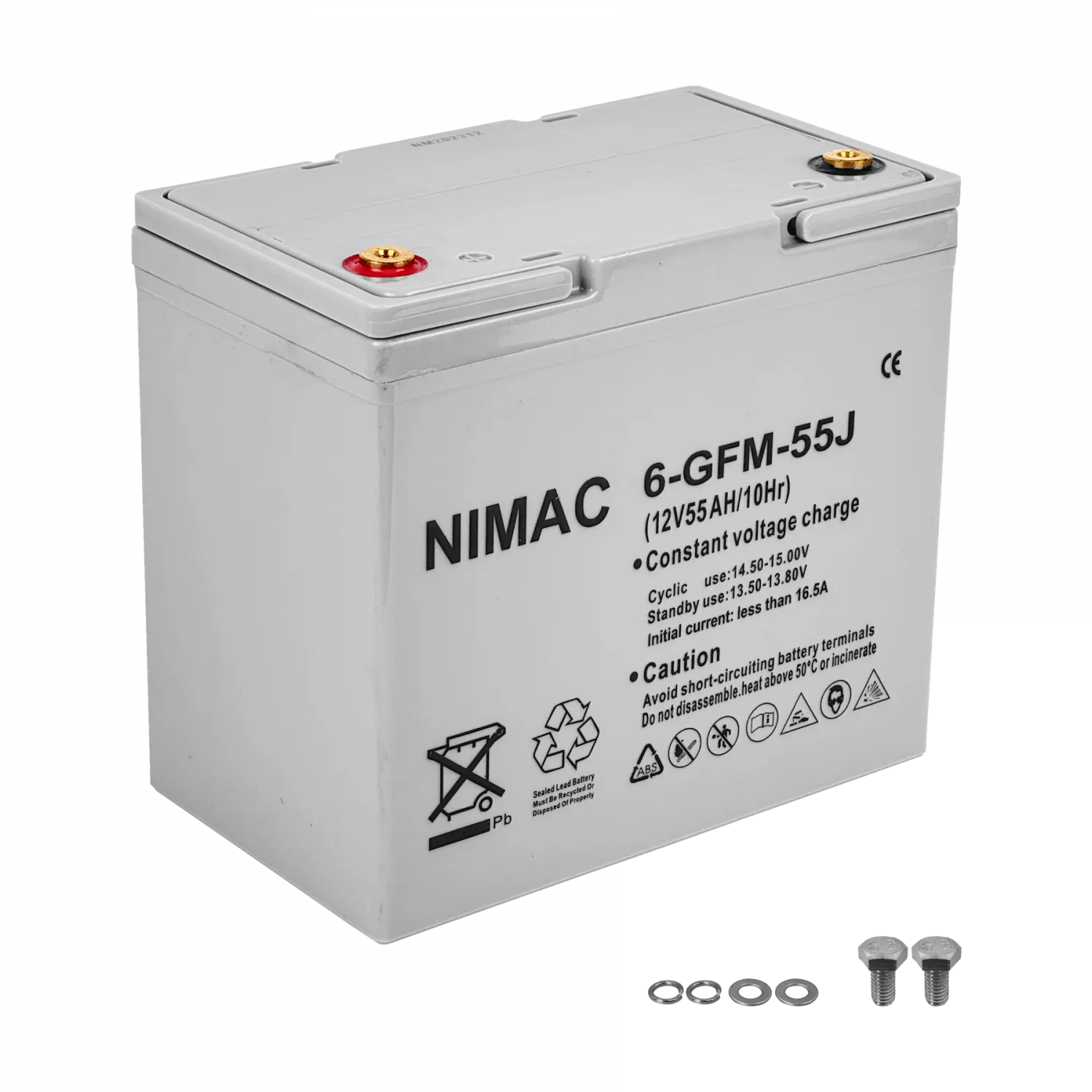 Bateria 12V 55AMP Gel 12V55AH 4