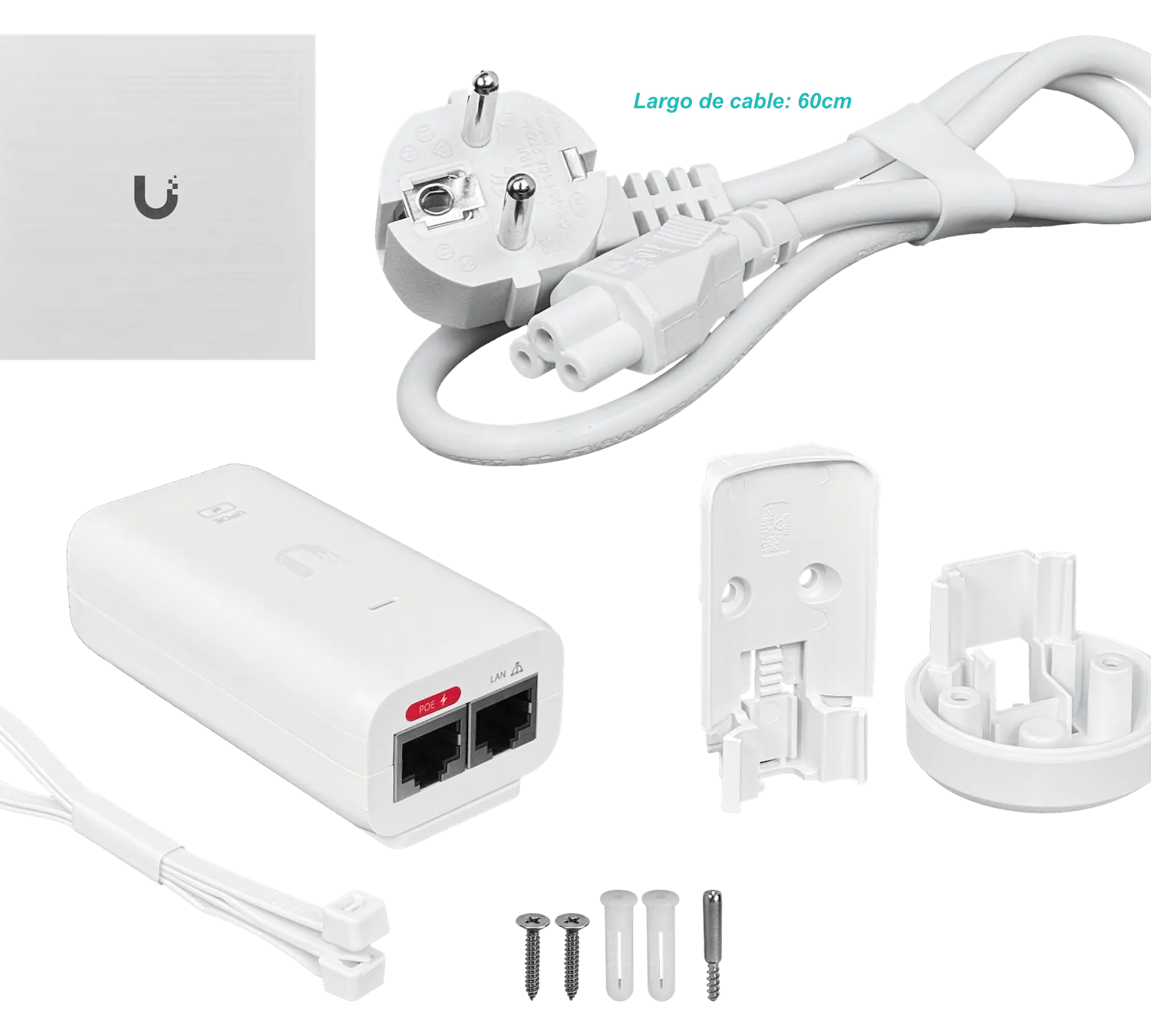 UBIQUITI 2,4/5GHz N300/1733 inc-PoE48V 1-1000 Mesa Poste Muro op-Cielo 4