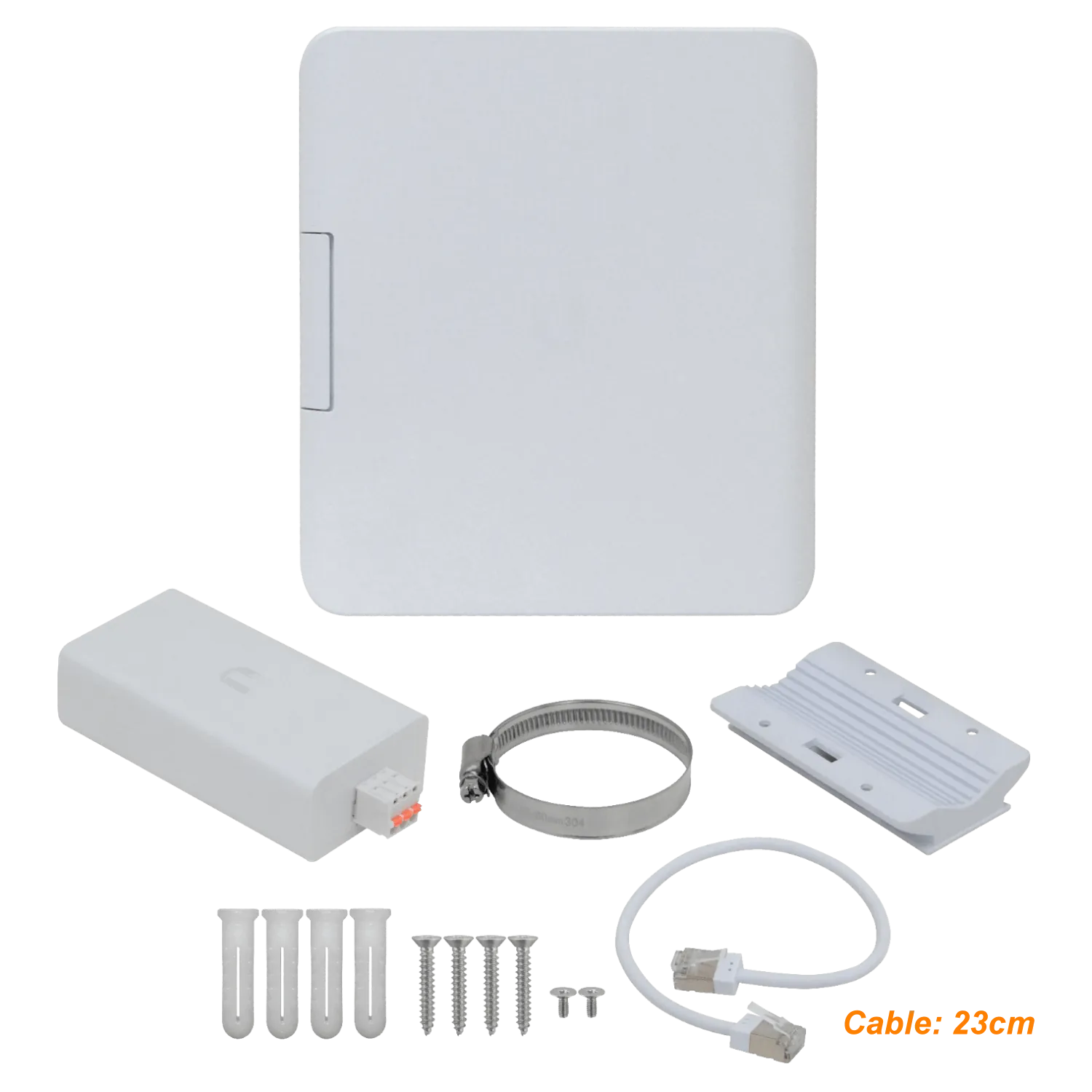 UBIQUITI Caja Exterior incluye PoE-54V-60W para switch USW-FLEX 3