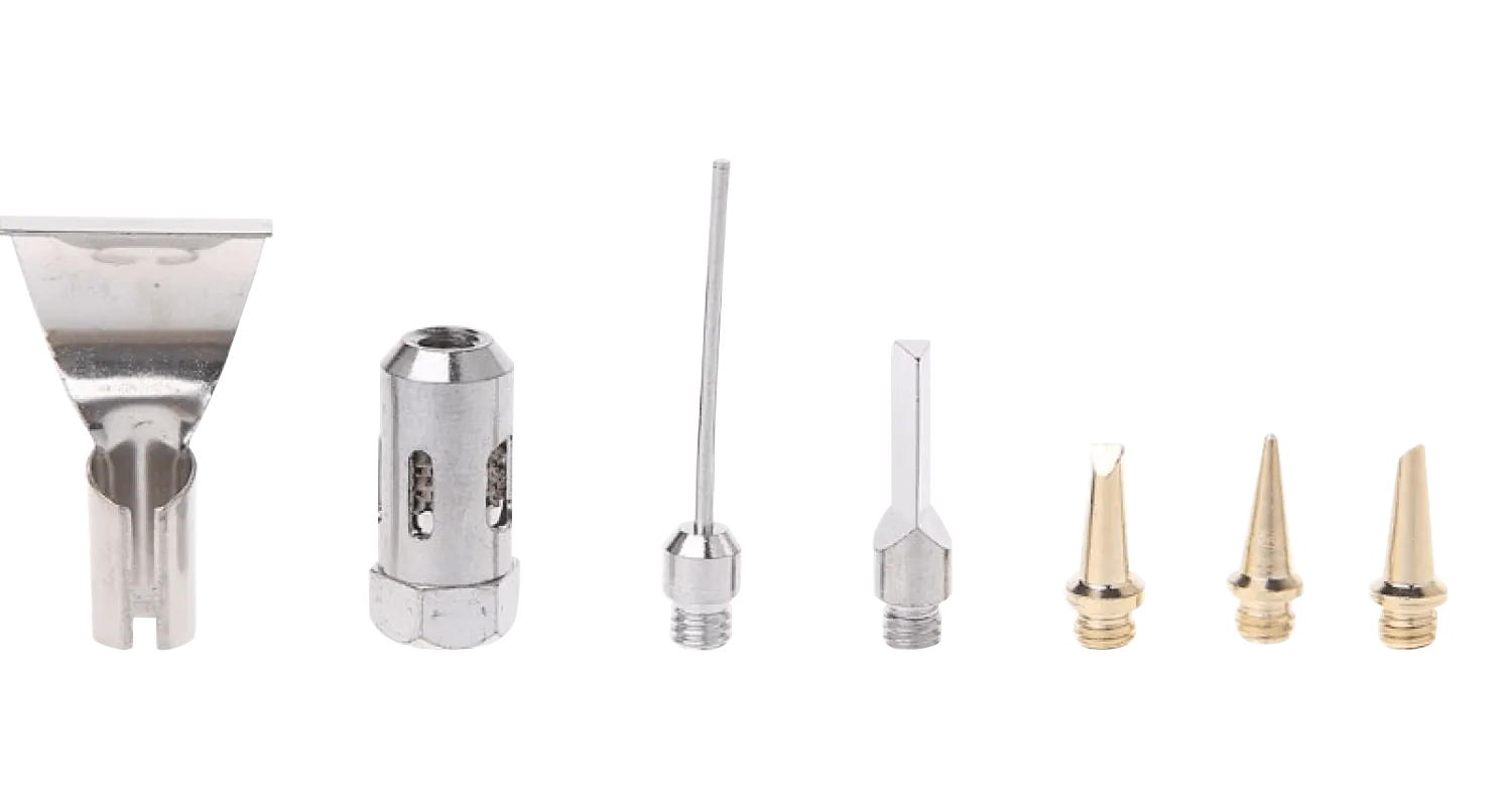 Juego 7 puntas para ampliar Cautin Gas. mini-soplete 1