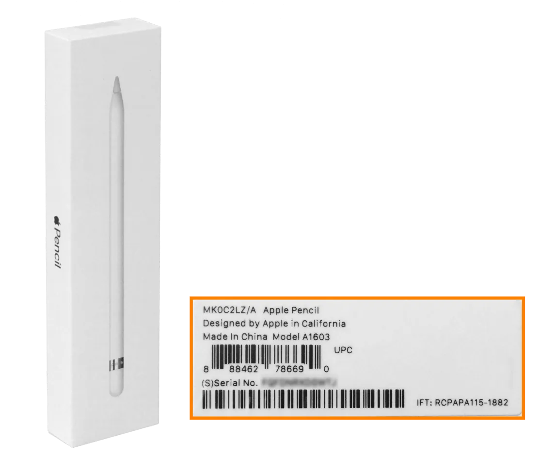 Lapiz Digital Apple Pencil Gen1 para iPad compatible modelo MK0C2LZ A1603 5