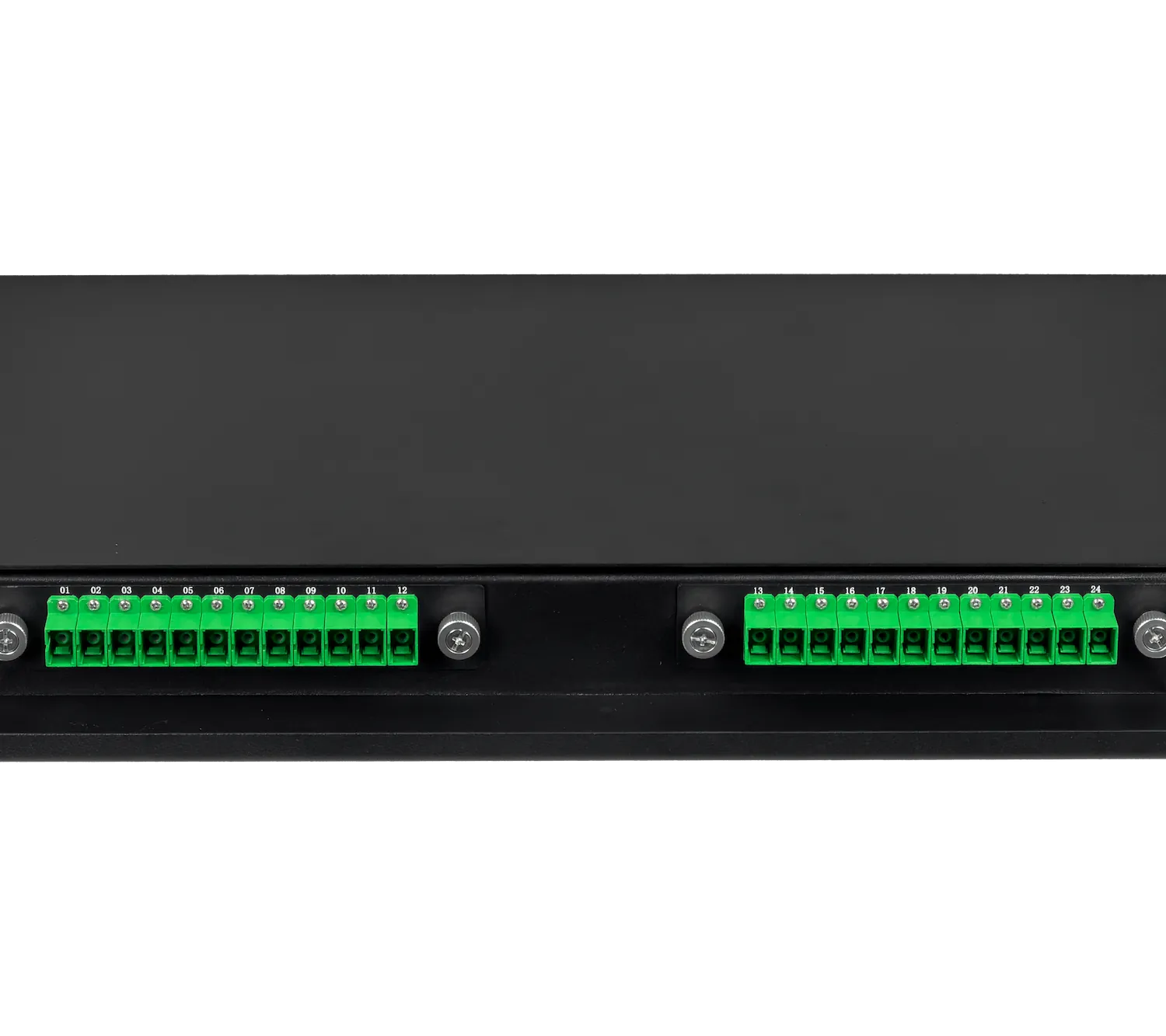 Deslizable 24-SC Cabecera Fibra 1U Incluye Coplas pigtail 8