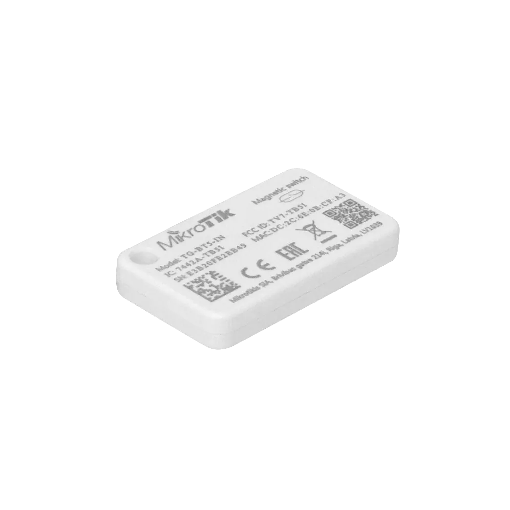 MIKROTIK 220mAh interior IP54 352kb Tag Bluetooth5.2 p/BLE iBeacon 2