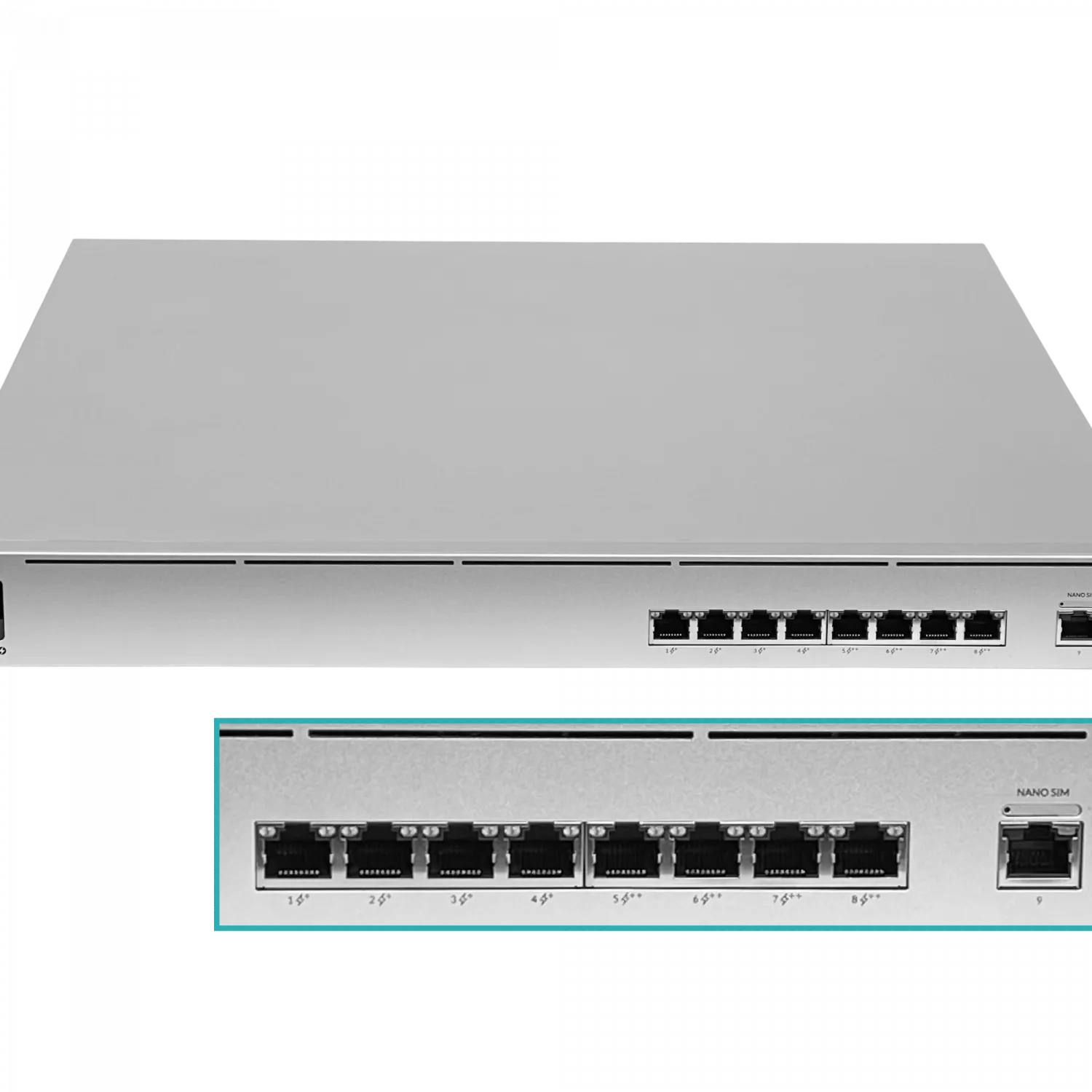 UBIQUITI 2-C14-230V 9-1000(4-PoE++ 4-PoE+ Switch UPS inc-368Wh opc 48V 7