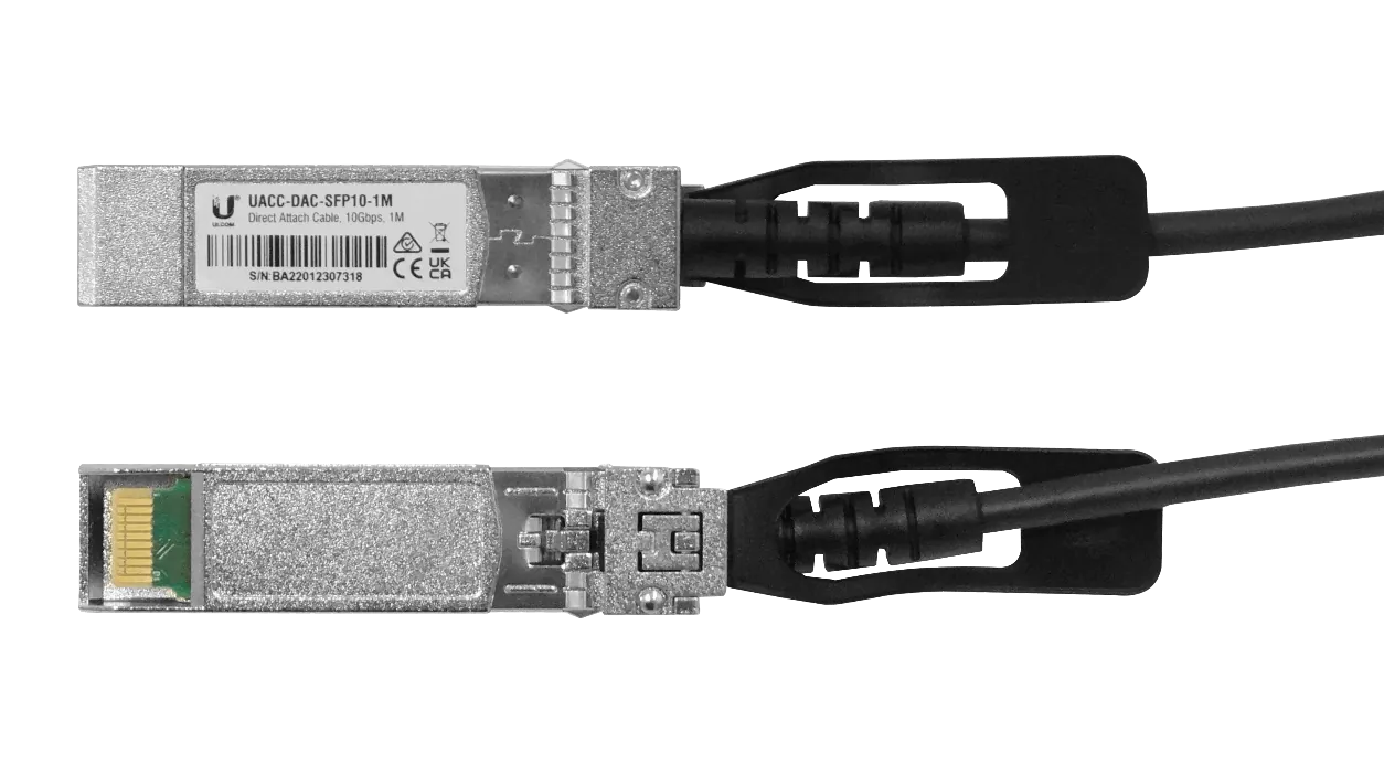 UBIQUITI 1mt SFP+10Gbps Cable Directo Cobre 100cm UACC-DAC-SFP10-1M 3