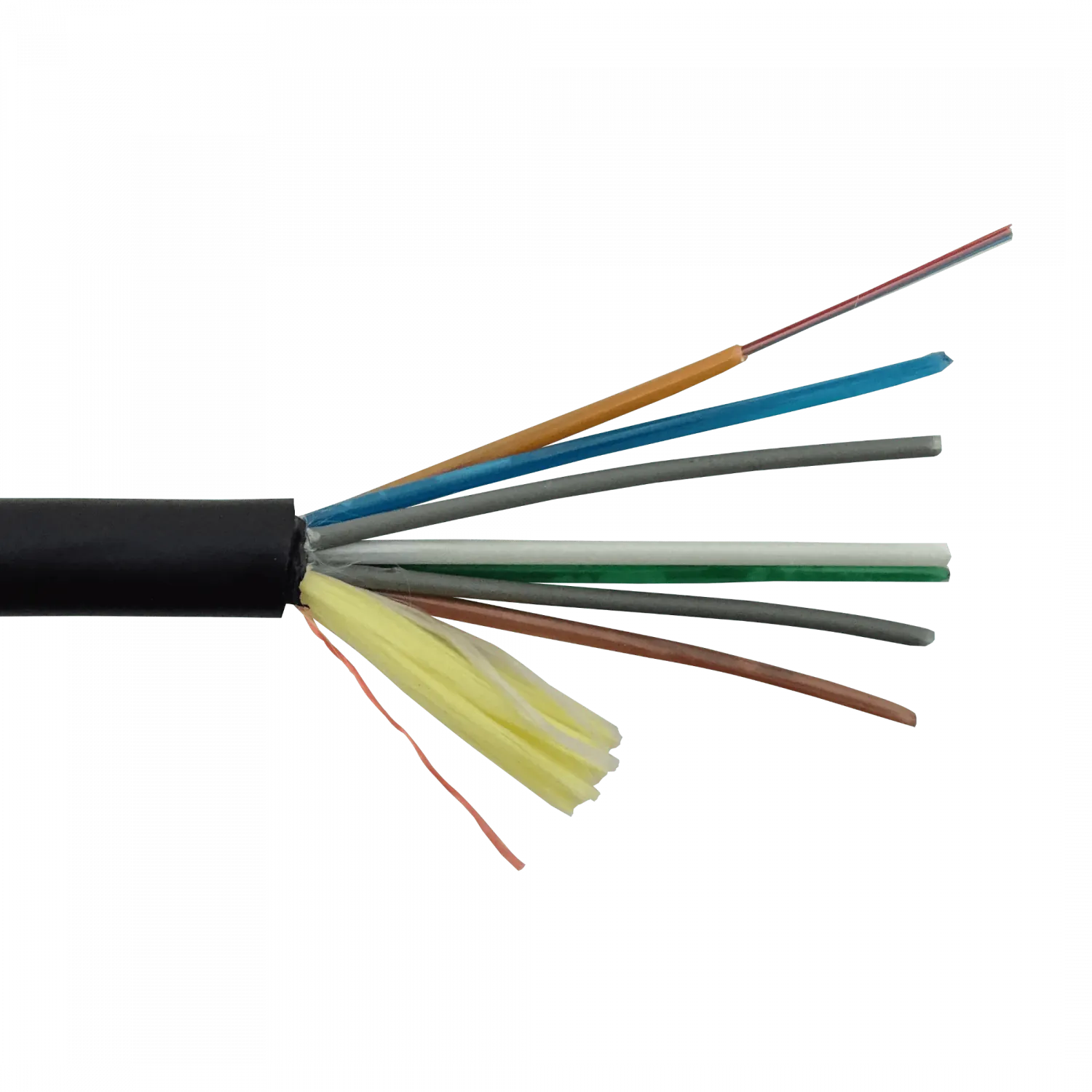Cable de Fibra Óptica Monomodo 48 Fibras G652D ADSS Exterior Autosoportado - CFSB48 1