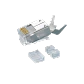 Conector RJ45 RJA-10 Cat6A Blindado FTP STP Crimpeable 10 Unidades - Miniatura 3