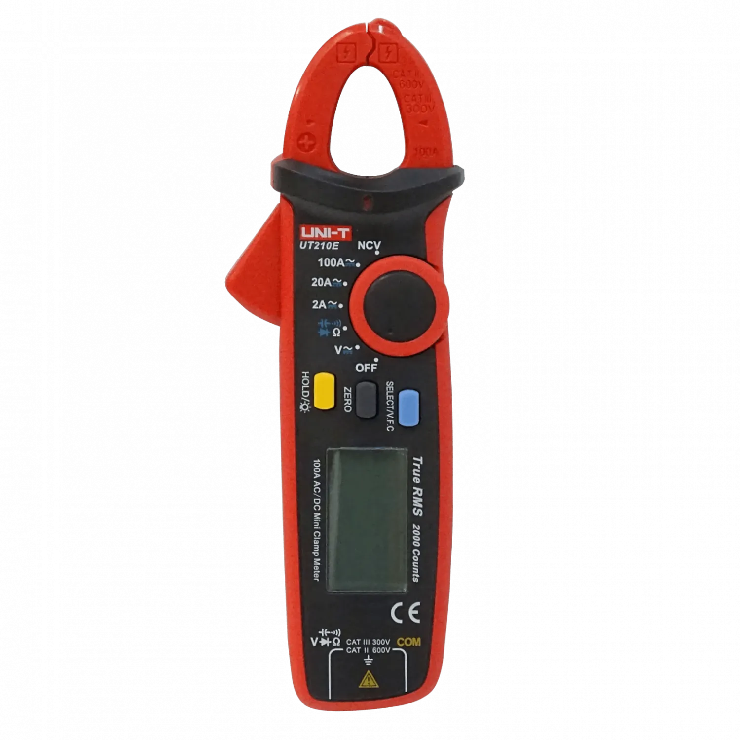 UNI-T Multitester Amperimetro inc-2xAAA 400A 600VAC Jaw 17mm 2
