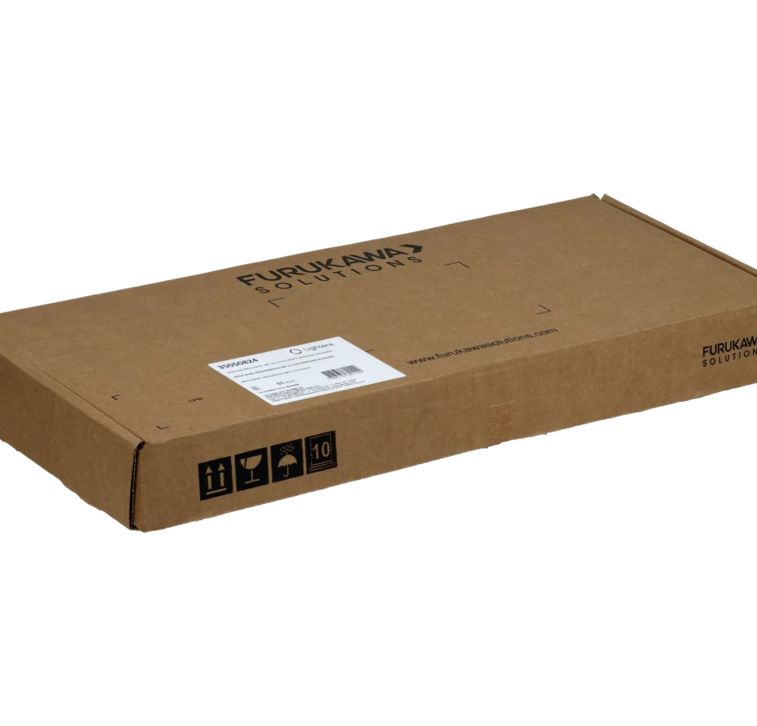 FURUKAWA Metal 48-Keystone Patch Panel 1U Vacio Unloaded 35050824 2